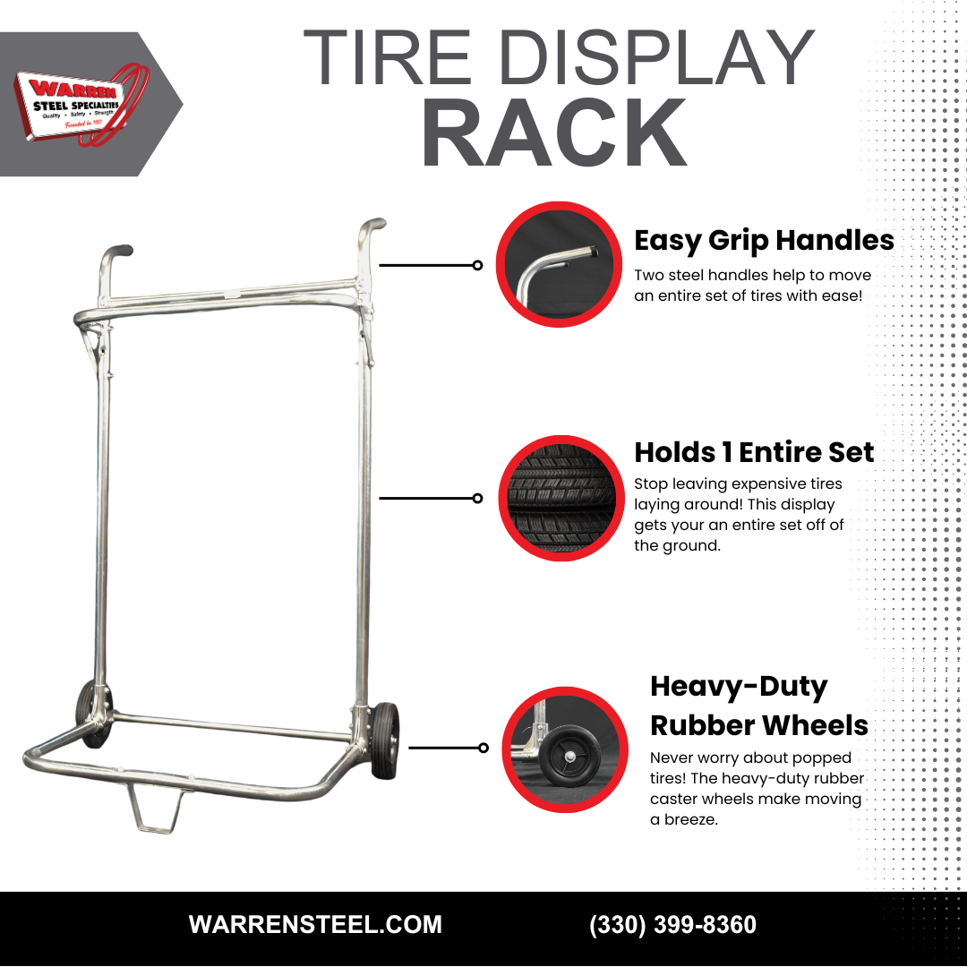 Tire Display Rack | Mobile